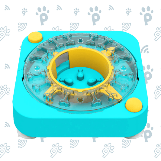 Puzzle Feeder Toy – 3-in-1 Interactive Turntable, Slow Feeder, Mental Stimulation